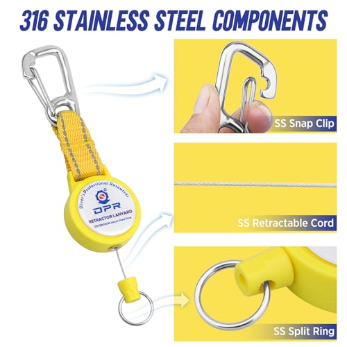 OVOVFANY RL-03 Scuba Retractor Clip Review Heavy-Duty Dive Gear Must-Have for Divers OVOVFANY RL-03 Scuba Retractor Clip Review Heavy-Duty Dive Gear Must-Have for Divers