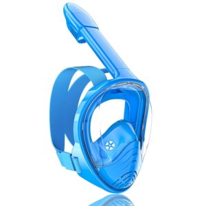 QingSong Kids Snorkel Mask Full Face, Snorkeling Set with Camera Mount, Foldable 180 Degree Panoramic View Snorkeling Gear Anti-Fog Anti-Leak QingSong Kids Snorkel Mask Full Face, Snorkeling Set with Camera Mount, Foldable 180 Degree Panoramic View Snorkeling Gear Anti-Fog Anti-Leak