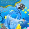 QingSong Kids Snorkel Mask Review Full Face Snorkeling Gear with Camera Mount