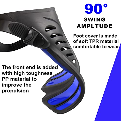 SACBOLA F13 Diving Fins Review Unpacking Comfort and Adjustable Snorkeling Gear Features