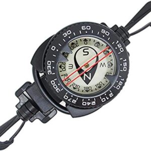 Scuba Choice Diving Dive Compass with Retractable Clip – Glow-in-The-Dark Compass, 7" to 31.5" Extendable Retractor, Perfect for BCD or Gear Attachment, Easy-to-Read Underwater... Scuba Choice Diving Dive Compass with Retractable Clip – Glow-in-The-Dark Compass, 7" to 31.5" Extendable Retractor, Perfect for BCD or Gear Attachment, Easy-to-Read Underwater...