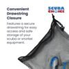 Scuba Choice Mesh Drawstring Bag Review Durable Lightweight Storage for Diving Gear