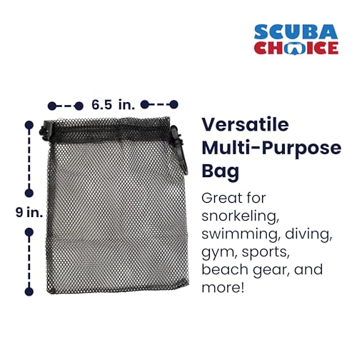 Scuba Choice Storage Mesh Bag Review Best Durable Snorkeling and Diving Gear Organizer