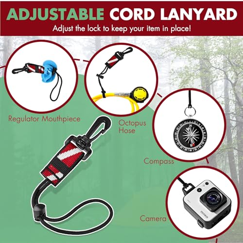 Scuba Diving Lanyard Clips OVOVFANY SOH--3 Review Secure Gear Attachment Tested