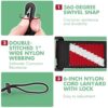 Scuba Diving Lanyard Clips OVOVFANY SOH--3 Review Secure Gear Attachment Tested
