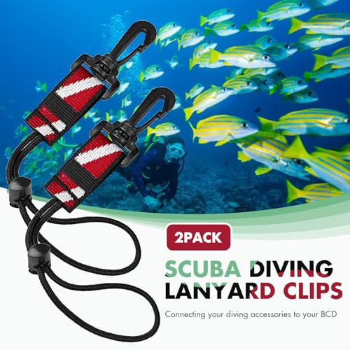 Scuba Diving Lanyard Clips OVOVFANY SOH--3 Review Secure Gear Attachment Tested