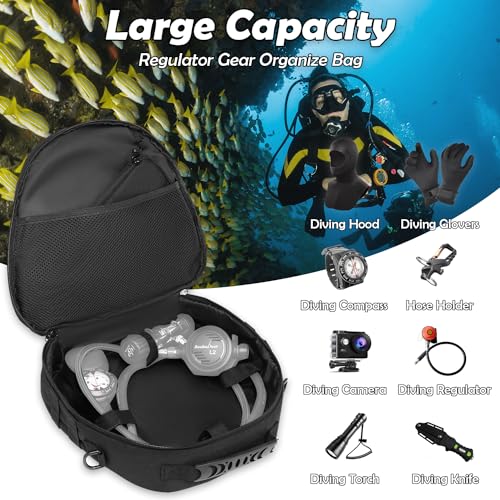 Scuba Regulator Bag SLINRKE Review Tactical Dive Gear Protection and Storage Features