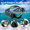 Seatheway Snorkel Mask Review Panoramic View Snorkeling Gear for Adults M61030