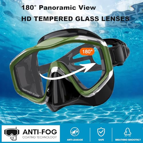 Seatheway Snorkel Mask Review Panoramic View Snorkeling Gear for Adults M61030