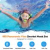 Seovediary Kids Snorkel Set Review Best Anti-Fog Tempered Glass Snorkeling Gear