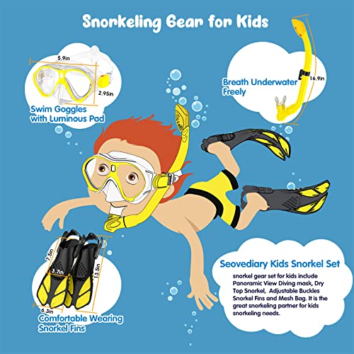 Seovediary Kids Snorkel Set Review Best Snorkeling Gear for Young Beginners Seovediary Kids Snorkel Set Review Best Snorkeling Gear for Young Beginners
