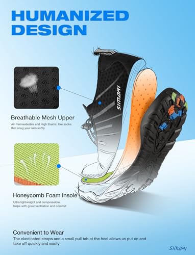 SIMARI Water Shoes Review Quick-Dry Non-Slip Swim Shoes for Beach Sports