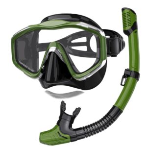 Snorkel Mask Adult,Dry Snorkel Set,Snorkeling Gear for Adults,Panoramic Wide View Swim Mask,Snorkel for Lap Swimming Snorkeling Diving Swimming Travel Snorkel Mask Adult,Dry Snorkel Set,Snorkeling Gear for Adults,Panoramic Wide View Swim Mask,Snorkel for Lap Swimming Snorkeling Diving Swimming Travel