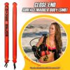 Surface Marker Buoy Set Review Owekfifv SMB SET Best Diving Safety Gear