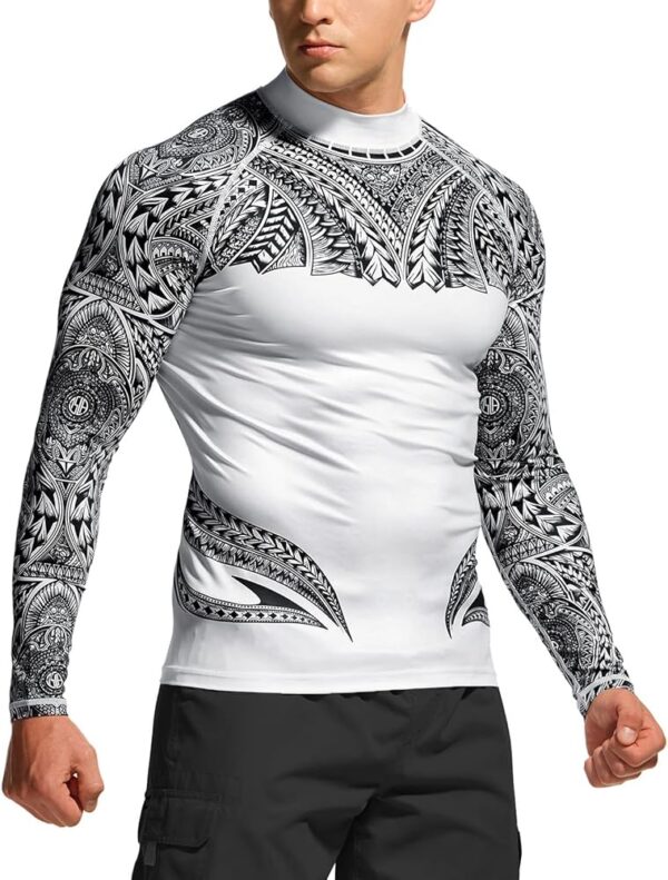 TSLA Men's UPF 50+ Long Sleeve Rash Guard, UV/SPF Quick Dry Swim Shirt, Water Surf Swimming Shirts TSLA Men's UPF 50+ Long Sleeve Rash Guard, UV/SPF Quick Dry Swim Shirt, Water Surf Swimming Shirts