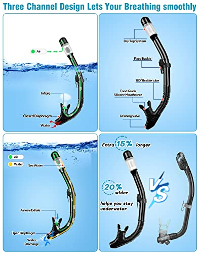 Vengreedo V-1 Snorkel Set Review Best Adult Snorkeling Gear with Fins and Mask Combo Vengreedo V-1 Snorkel Set Review Best Adult Snorkeling Gear with Fins and Mask Combo