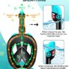 Viginsul Snorkel Set Review Best Full Face Snorkel Mask and Adjustable Swim Fins