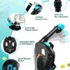Viginsul Snorkel Set Review Best Full Face Snorkel Mask and Adjustable Swim Fins