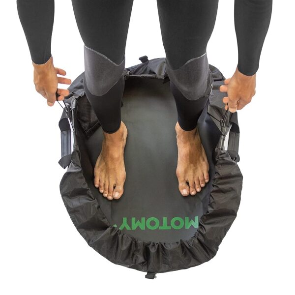 Wetsuit Changing Mat ‘IslandMat' Surf Mat & Wetsuit Bag CompactFolding 2 IN 1 Design - WATERPROOF 5000X TECHNOLOGY Prevents Water Leaking Inside Your Car & Keep You & Your...