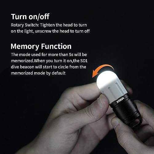 XTAR SD1 Diving Lights Review Unveils Stunning 4-Color Signal for Scuba Safety