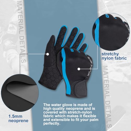 XUKER Wetsuit Gloves Review Best Neoprene Diving Gloves for Water Sports