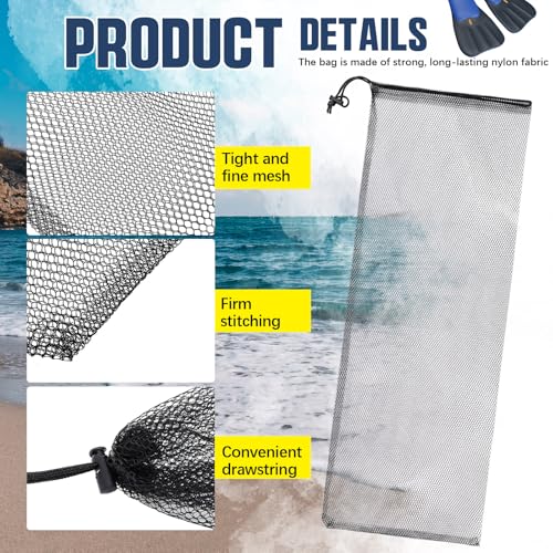 Yoojahow Diving Mesh Drawstring Bags Review Durable Lightweight Gear Organizer