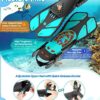 Zenoplige Adult Snorkel Set Review Panoramic Mask Fins and Dry Top Snorkel Insights
