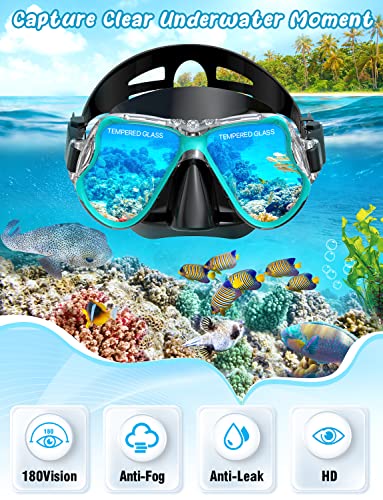 Zenoplige Adult Snorkel Set Review Panoramic Mask Fins and Dry Top Snorkel Insights