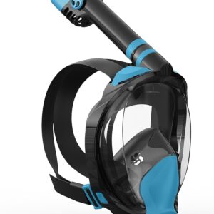 Zenoplige Full Face Snorkel Mask Adults,Dry-Top Snorkeling Gear with Camera Mount,Foldable 180-Degree Panoramic Scuba Mask for Snorkeling Diving Swimming Travel,Snorkel Mask... Zenoplige Full Face Snorkel Mask Adults,Dry-Top Snorkeling Gear with Camera Mount,Foldable 180-Degree Panoramic Scuba Mask for Snorkeling Diving Swimming Travel,Snorkel Mask...